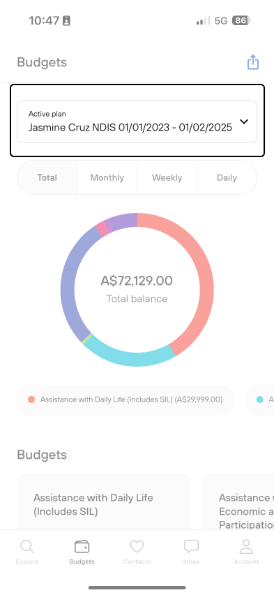 Kismet app Budgets 3.png